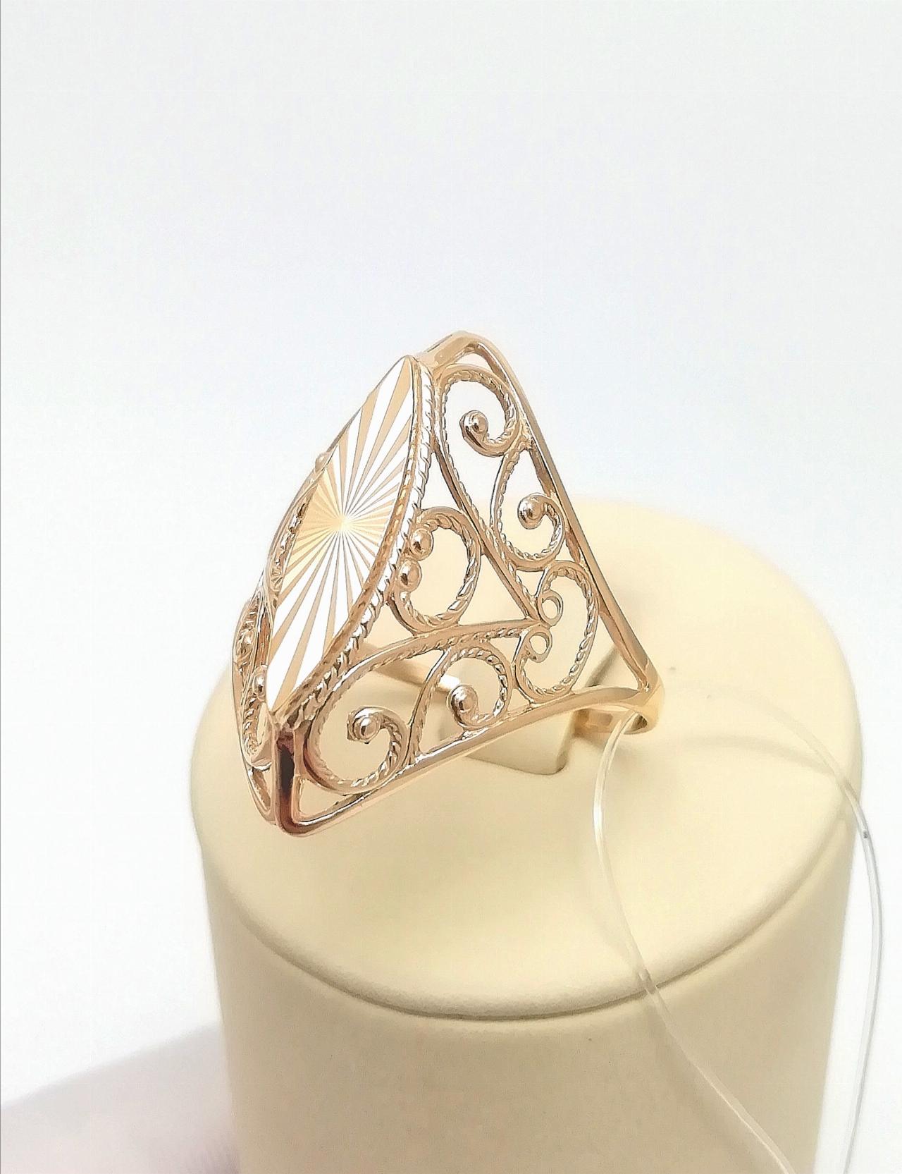 Золотое кольцо Маркиз