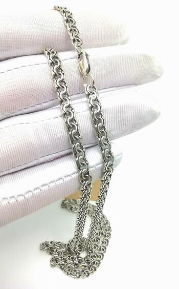 Серебро цепь дк081123-35 18,70г